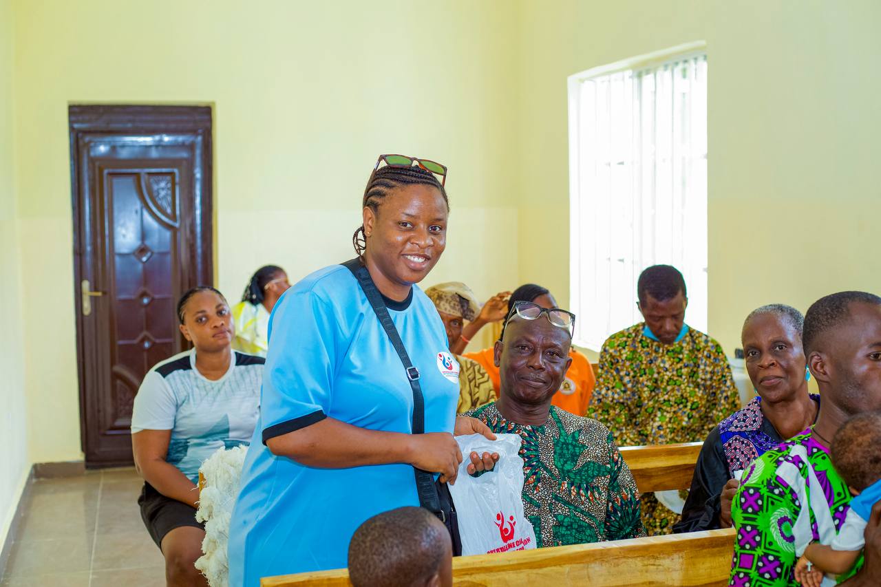 Medical Outreach and Foodstuffs Donation at St. Mary’s Catholic Hospital, Imo Ilesa