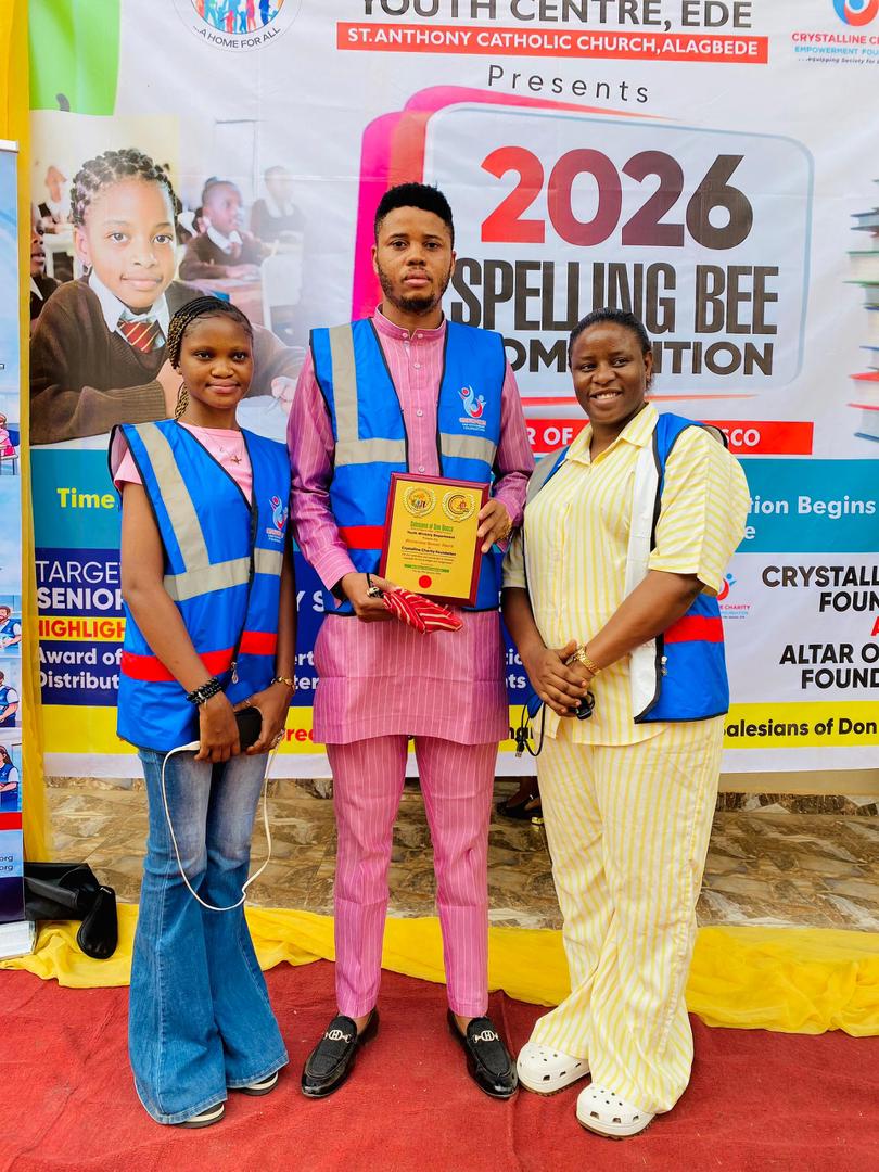 Crystalline Foundation-Don Boscos Spelling Bee Competition in Ede, Osun state