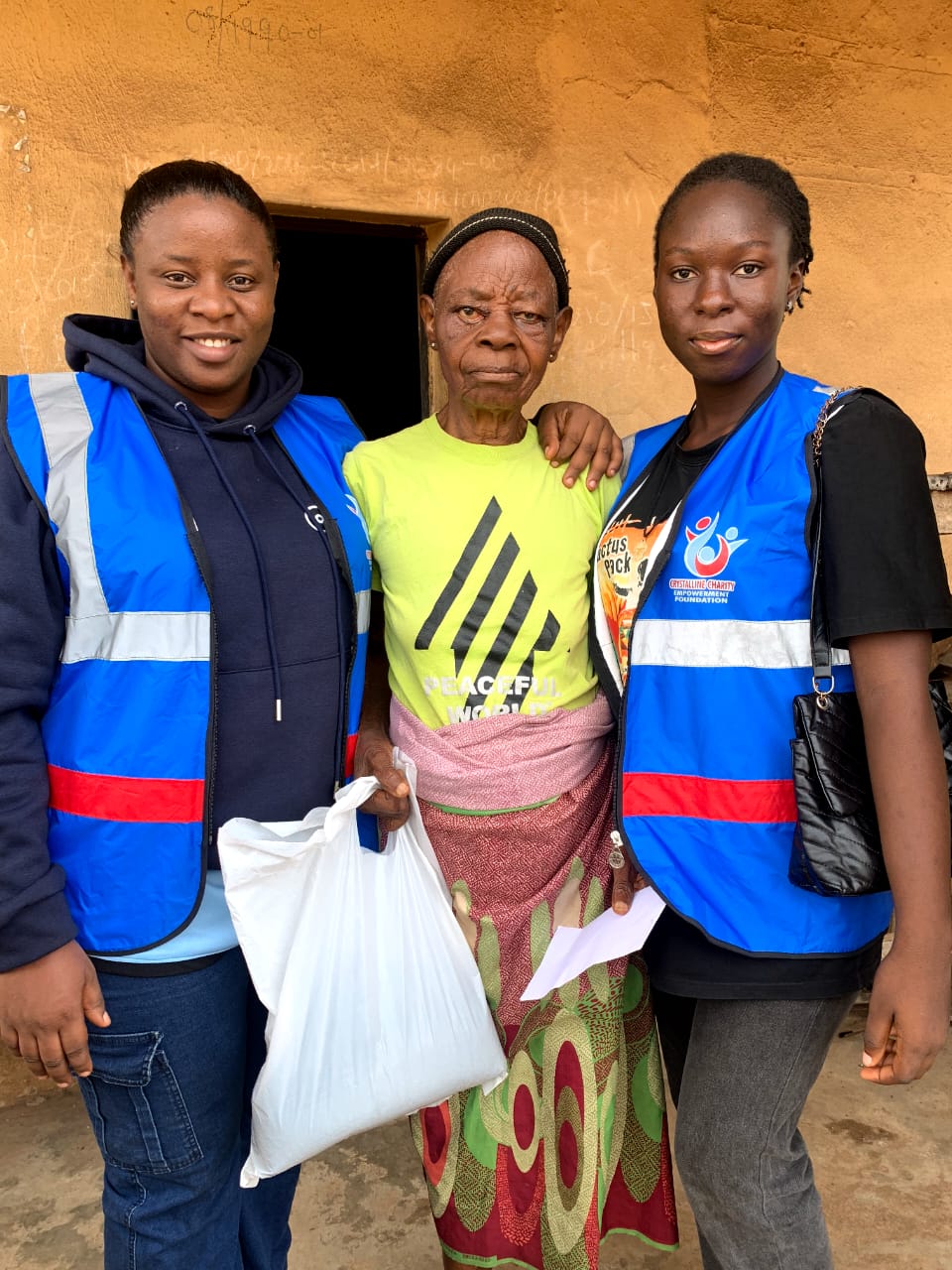 Crystalline Foundation-Foodstuffs and Cash Gifts Given to Widows in Esa-Oke