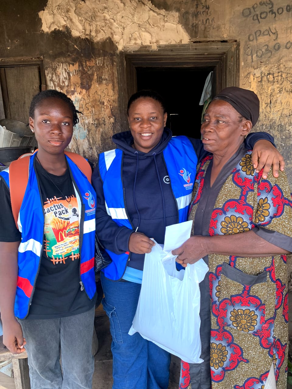 Crystalline Foundation-Foodstuffs and Cash Gifts Given to Widows in Esa-Oke