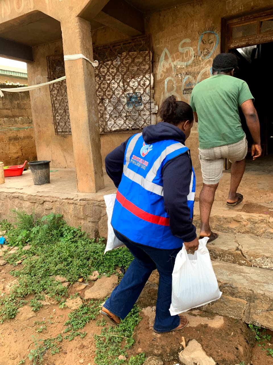 Crystalline Foundation-Foodstuffs and Cash Gifts Given to Widows in Esa-Oke